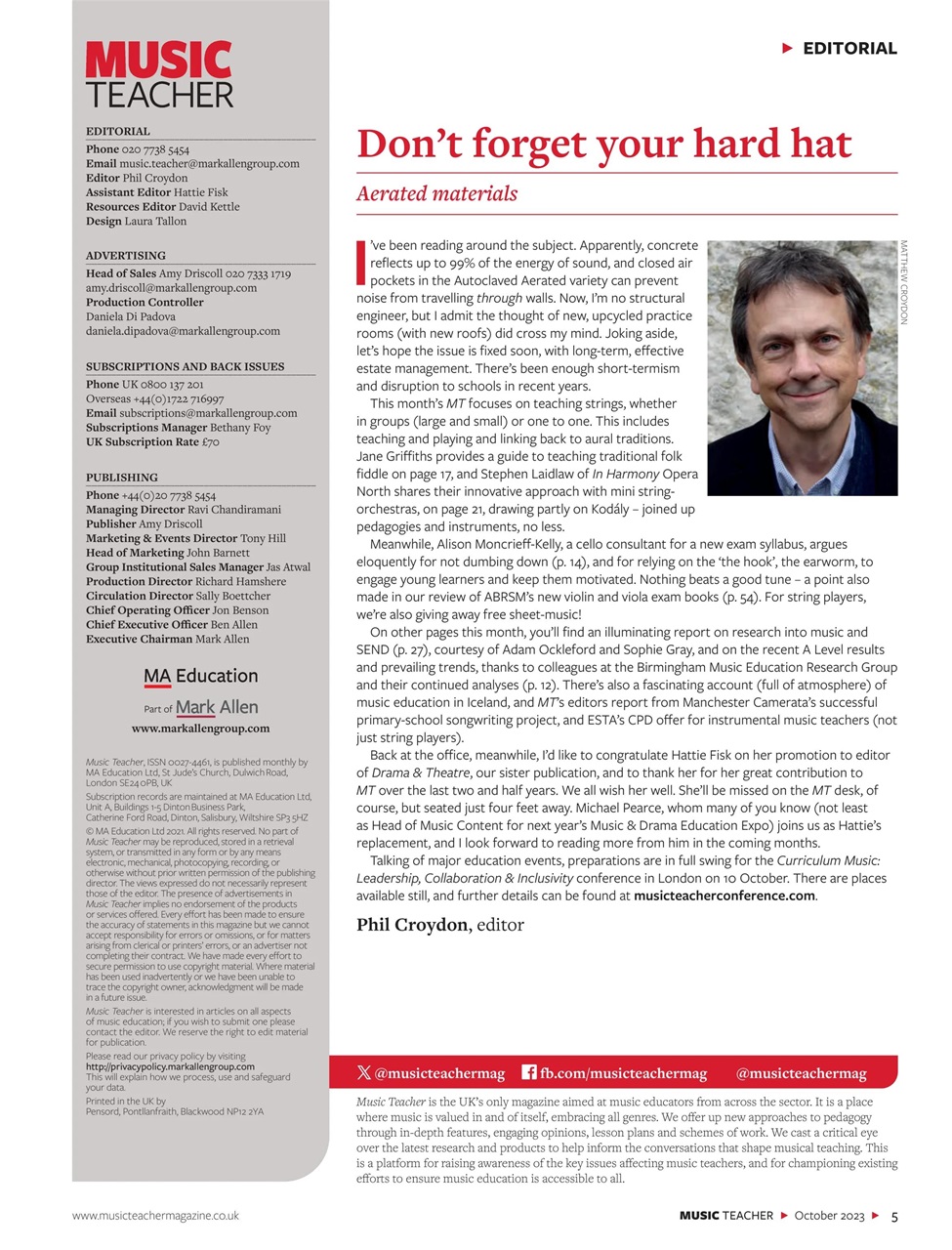 Music Teacher Preview Pages