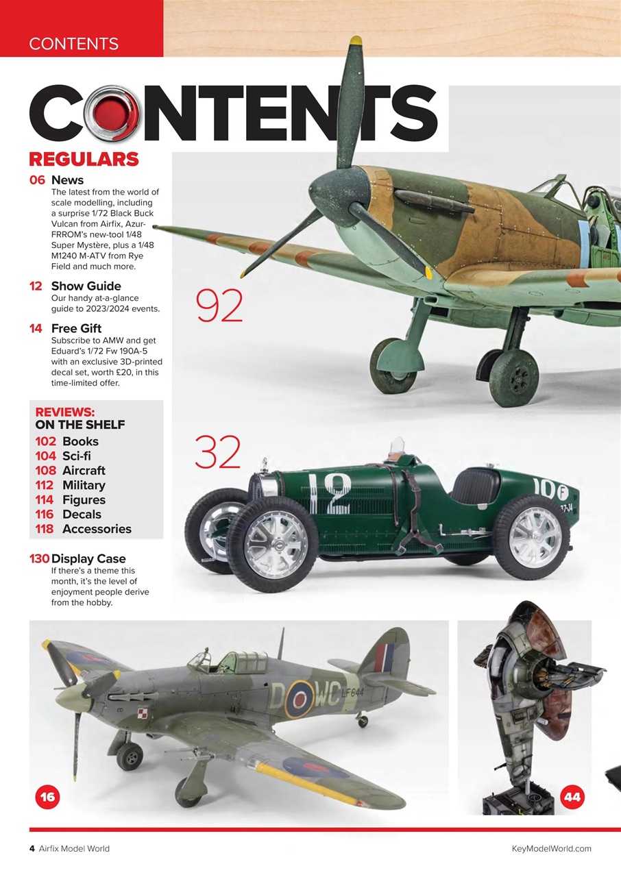 Airfix Model World Preview Pages