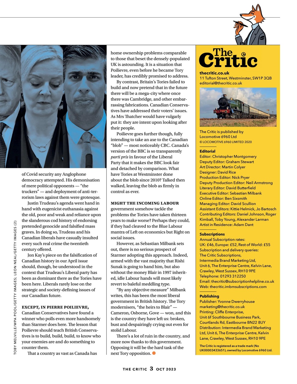 The Critic Preview Pages