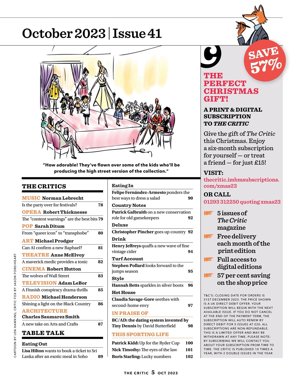 The Critic Preview Pages