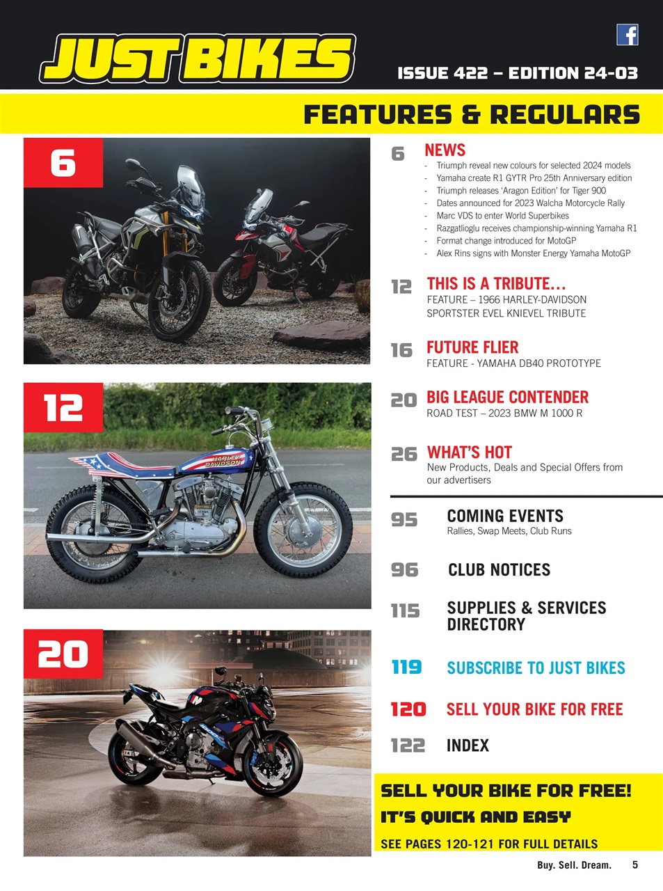 JUST BIKES Preview Pages