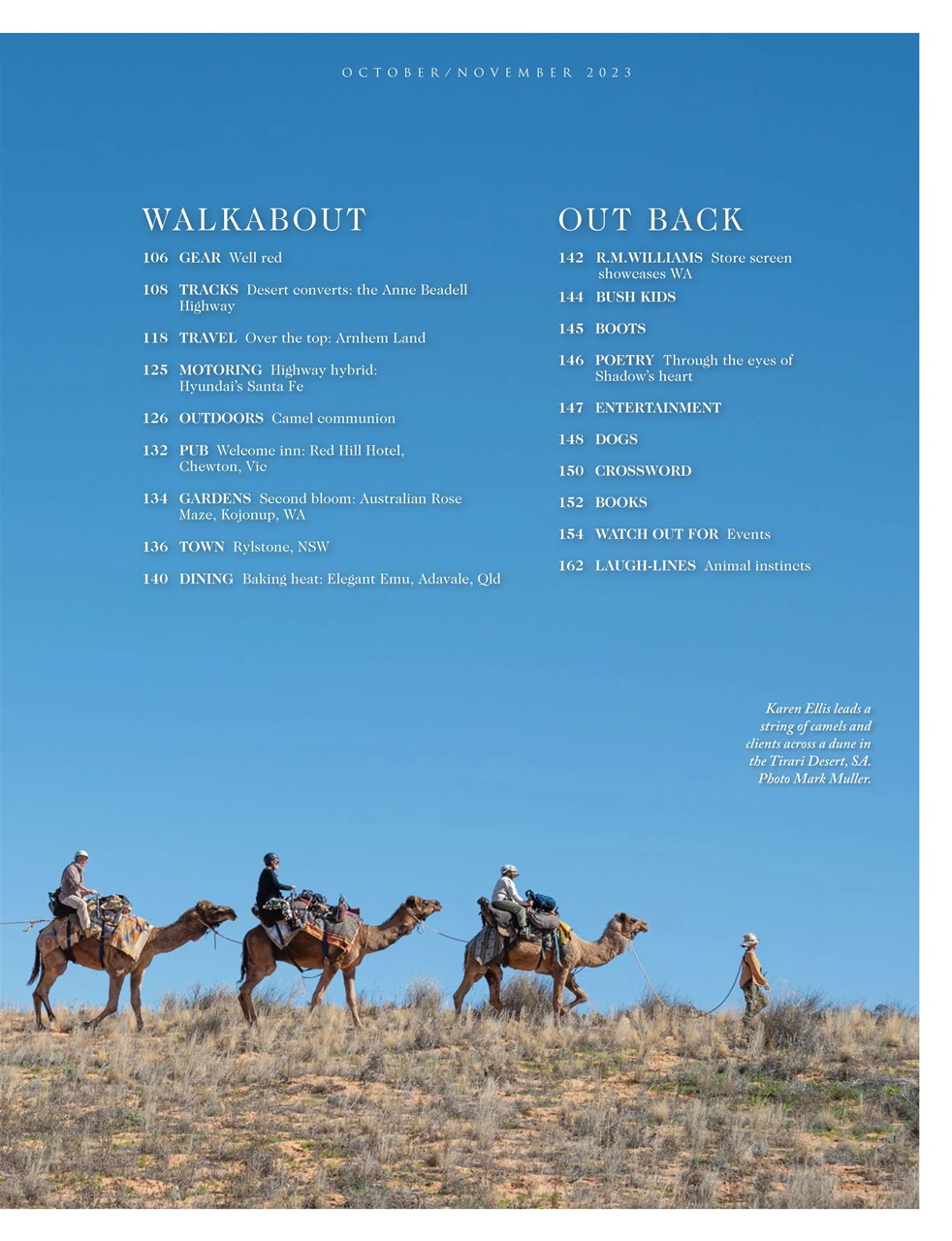 OUTBACK Magazine Preview Pages