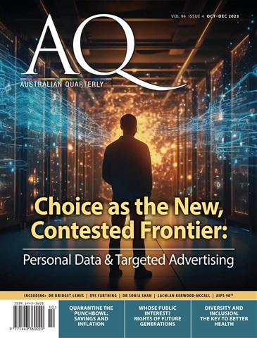 AQ: Australian Quarterly 94.4 issue AQ: Australian Quarterly 94.4