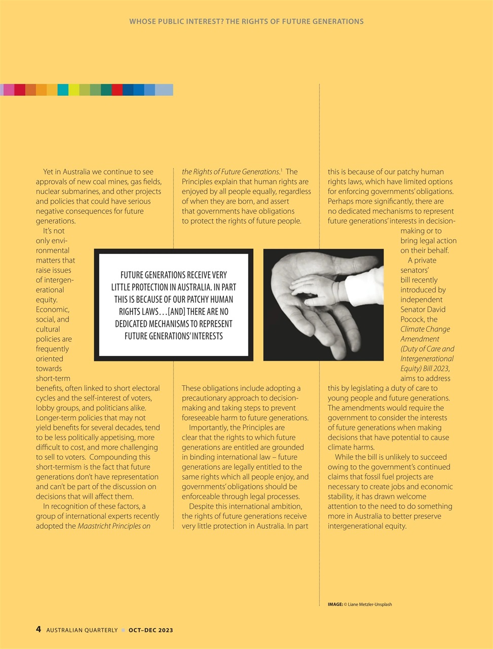 AQ: Australian Quarterly Preview Pages