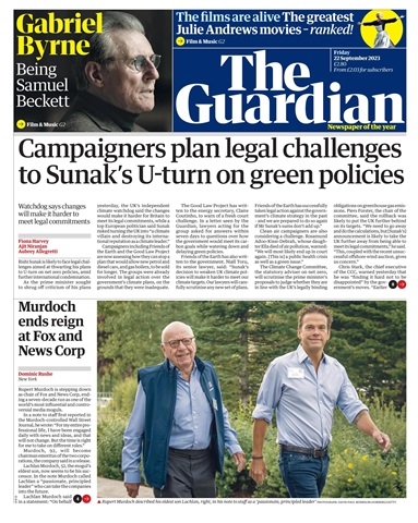 The Guardian Newspaper issue Friday, September 22, 2023