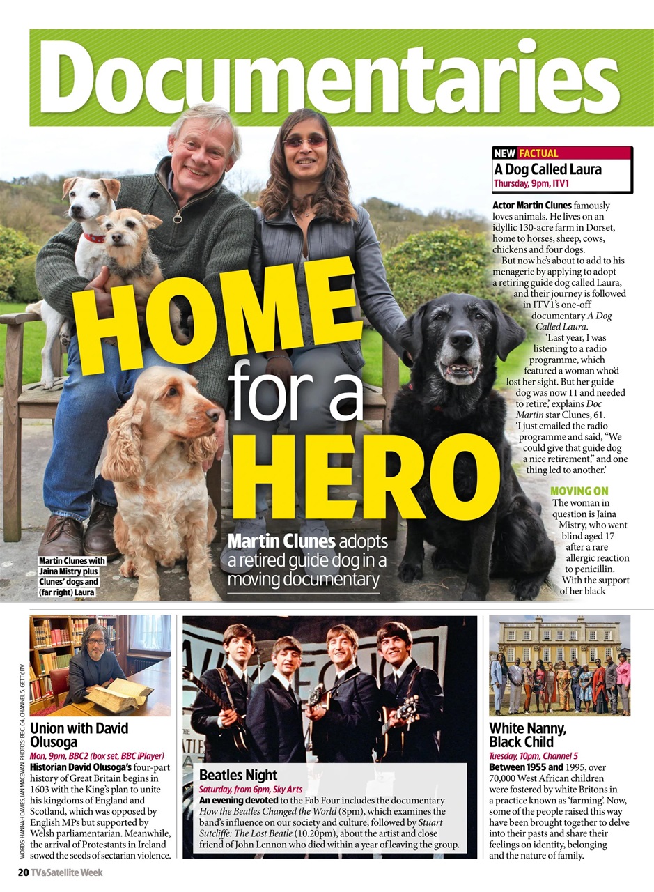 TV & Satellite Week Preview Pages