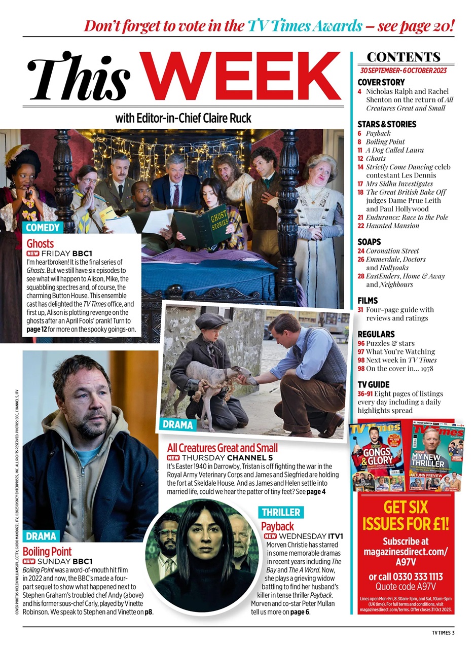 TV Times Preview Pages