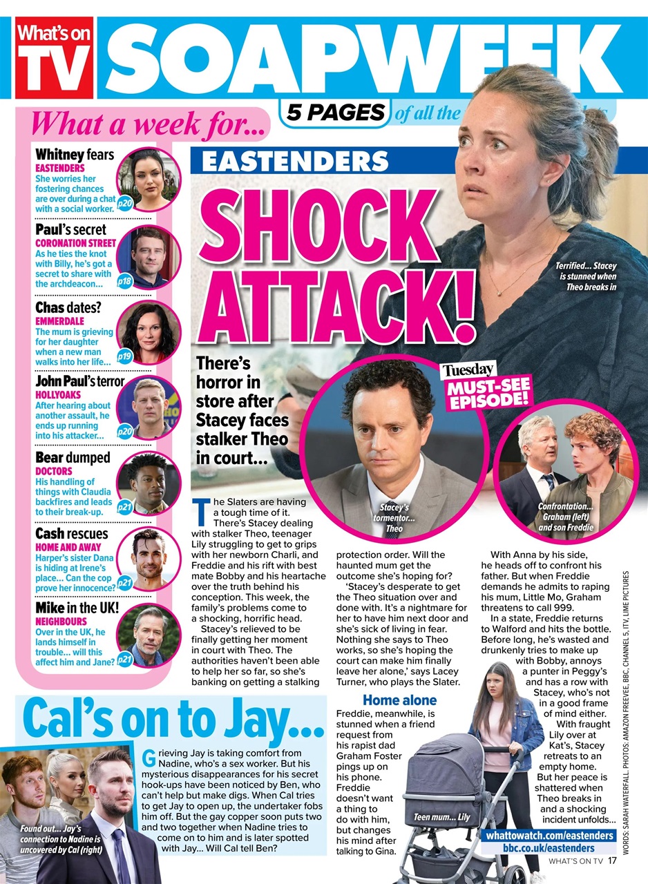 What's on TV Preview Pages