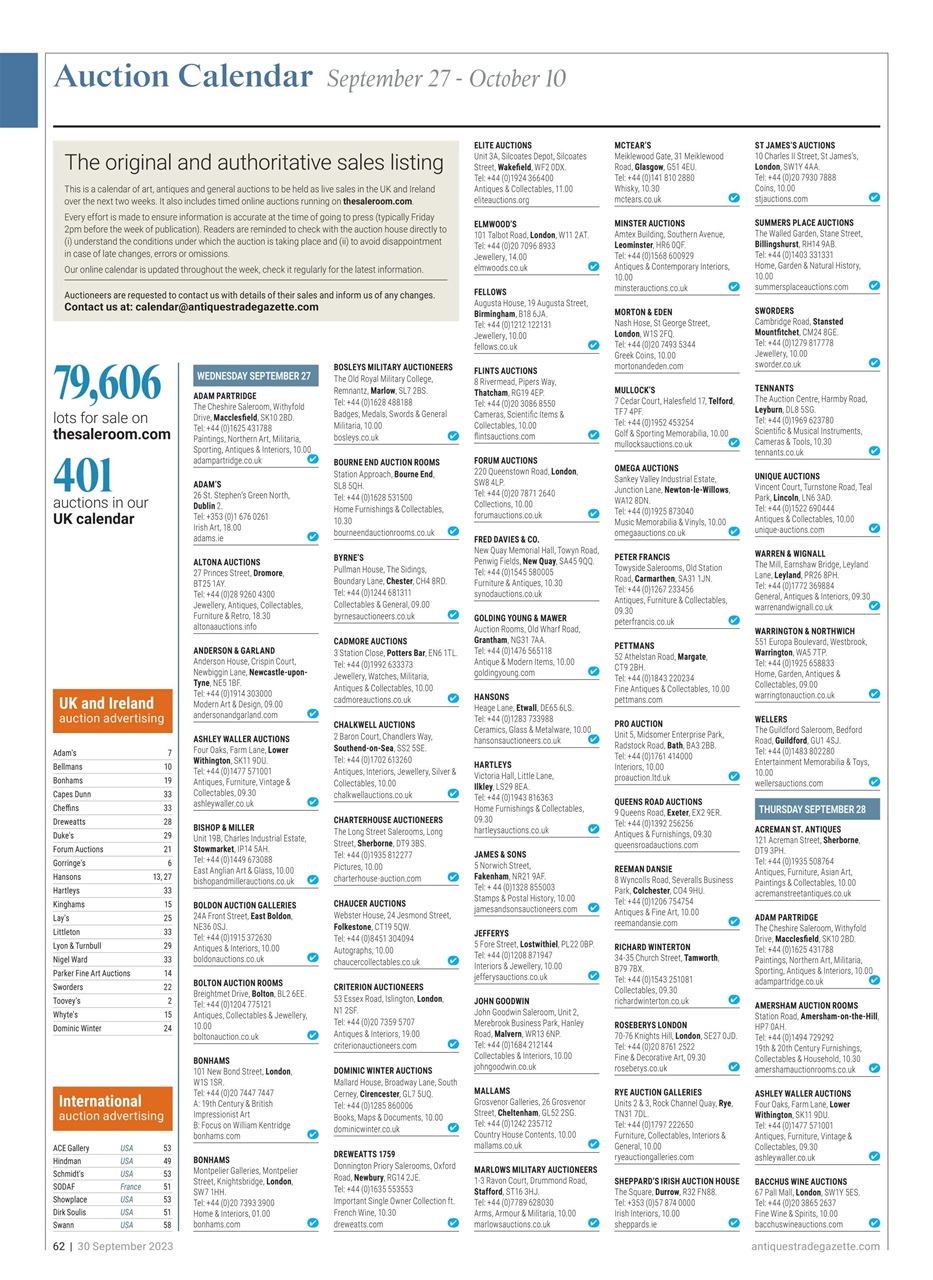 Antiques Trade Gazette Preview Pages