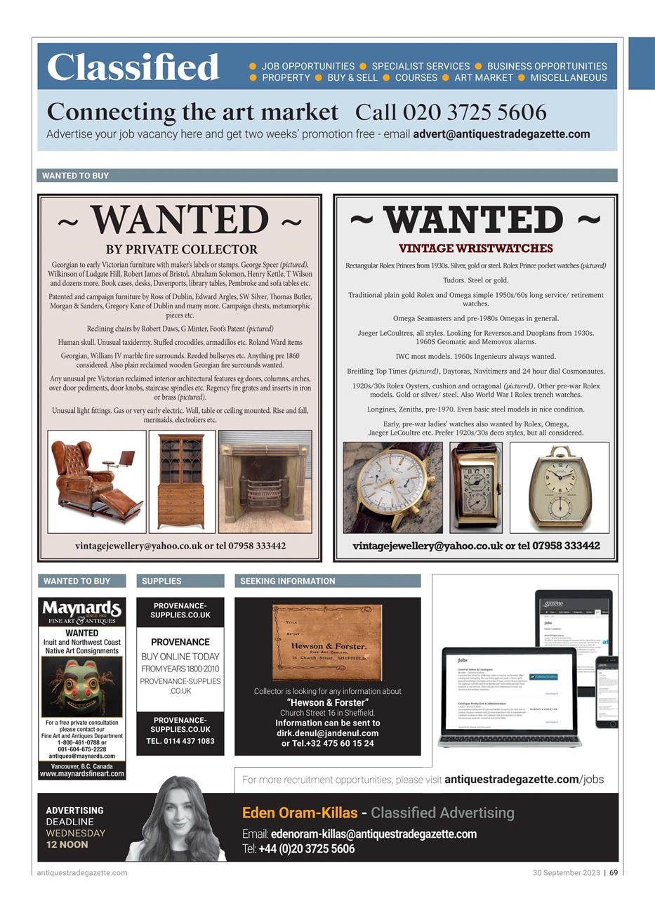 Antiques Trade Gazette Preview Pages
