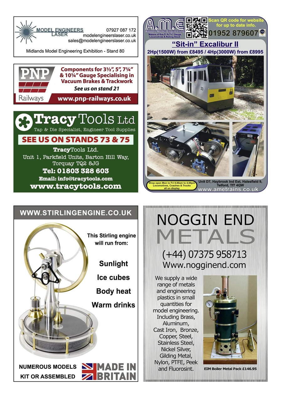 Model Engineer Preview Pages