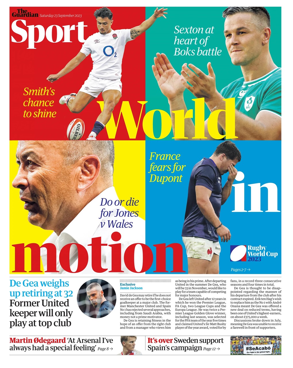 The Guardian Newspaper Preview Pages