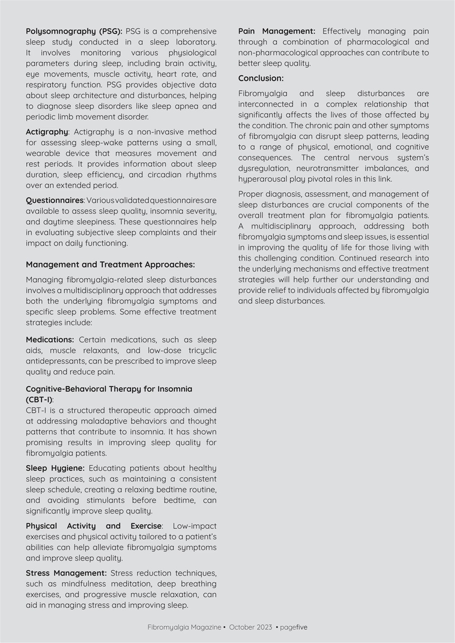 Fibromyalgia Magazine Preview Pages