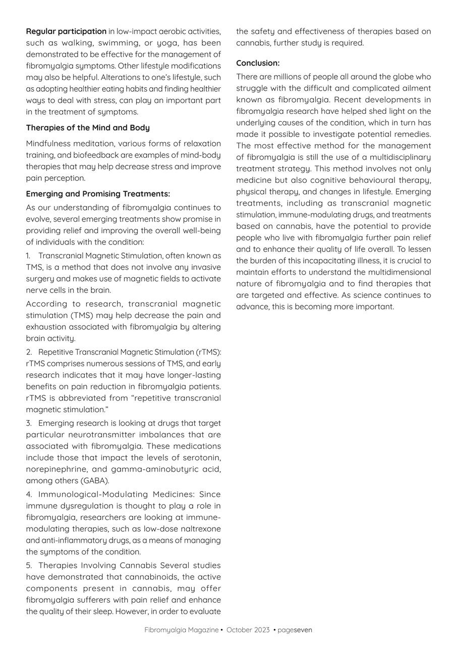 Fibromyalgia Magazine Preview Pages