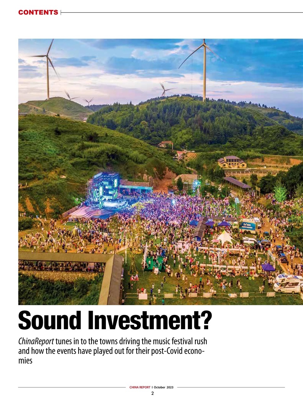 China Report Preview Pages