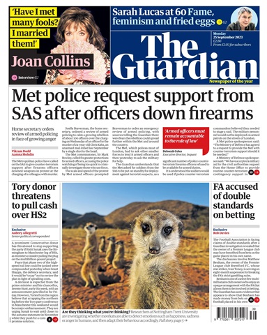 The Guardian Newspaper issue Monday, September 25, 2023