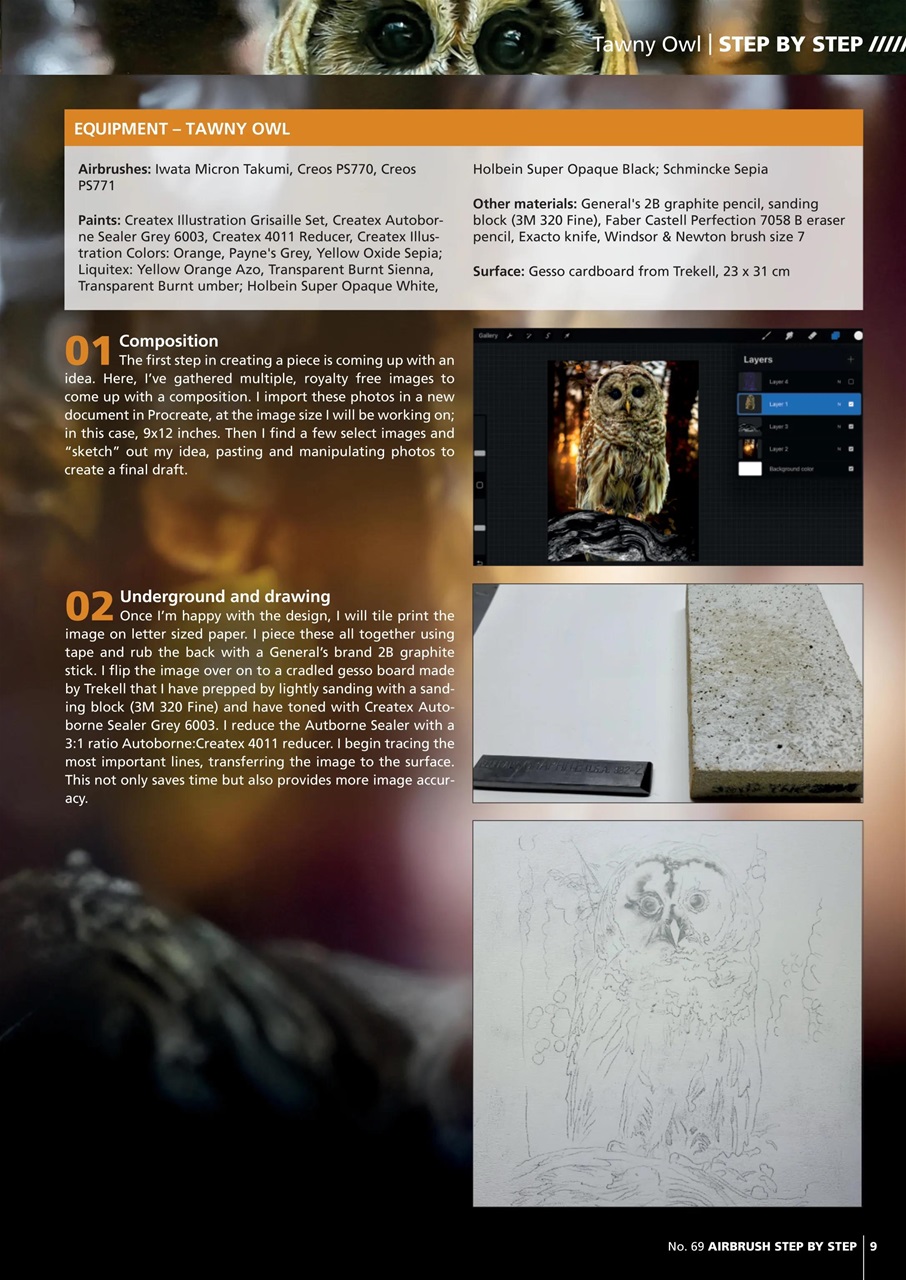 Airbrush Step by Step Preview Pages