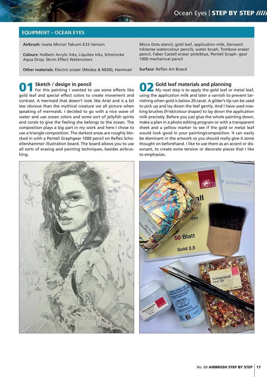 Airbrush Step by Step Preview Pages