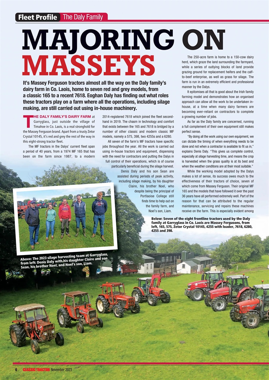 Classic Tractor Preview Pages