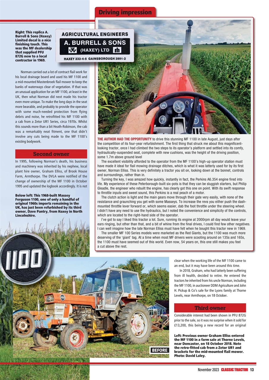 Classic Tractor Preview Pages