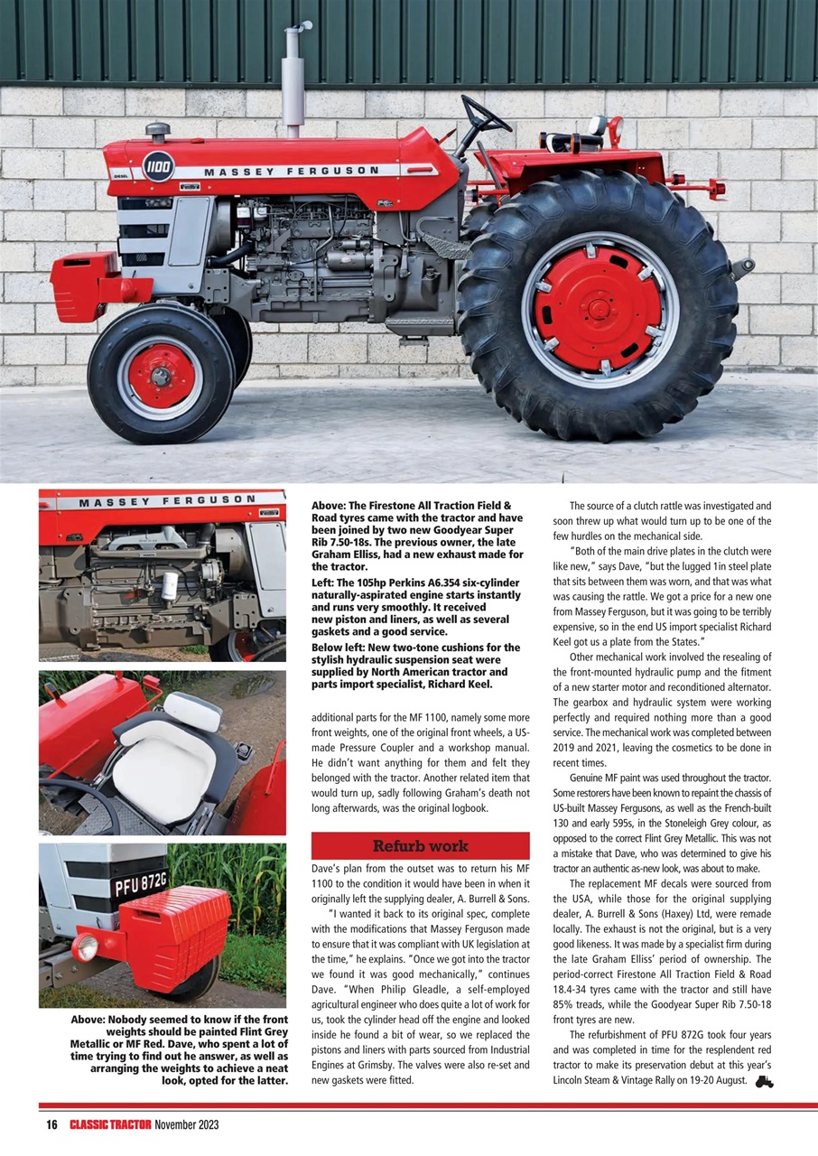 Classic Tractor Preview Pages
