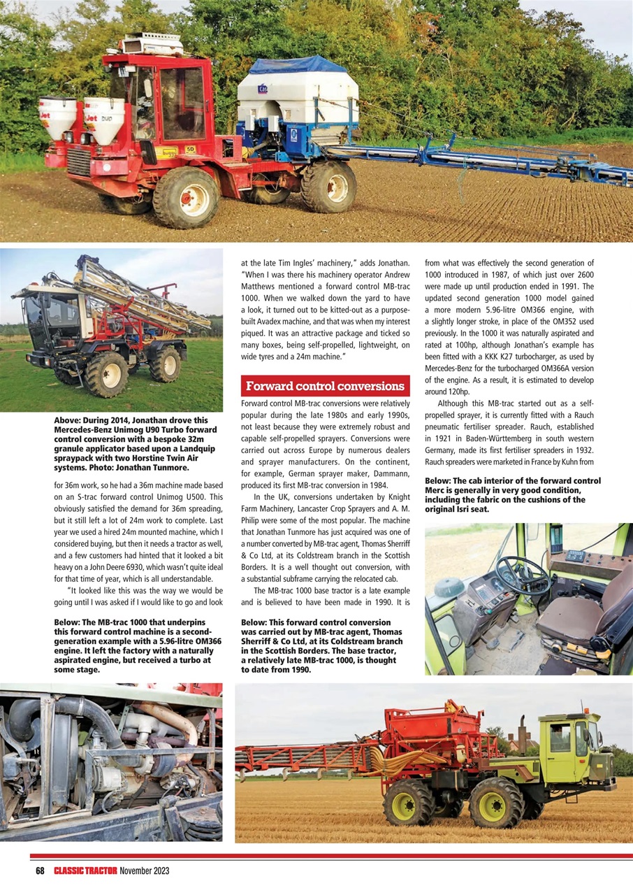 Classic Tractor Preview Pages