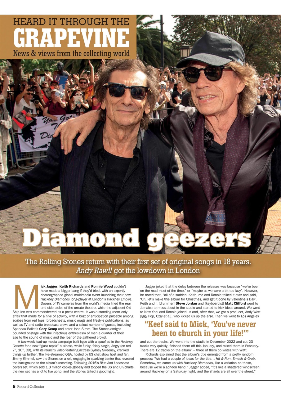 Record Collector Preview Pages