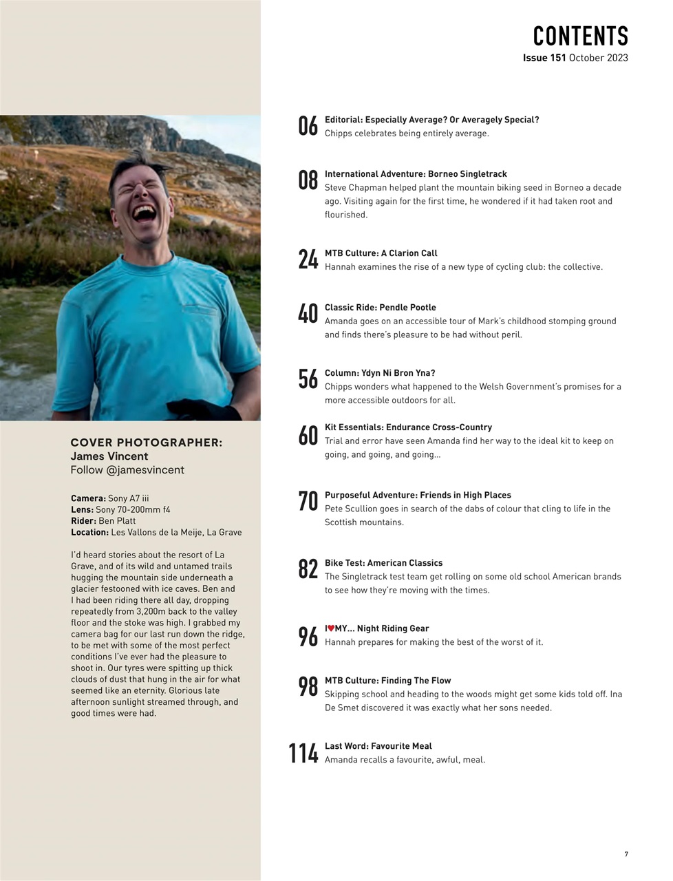 Singletrack Preview Pages