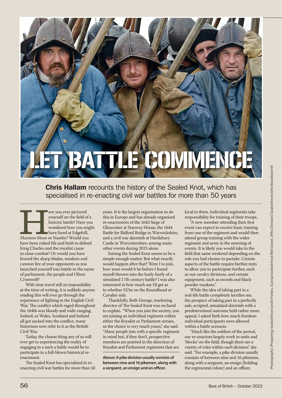 Best of British Preview Pages