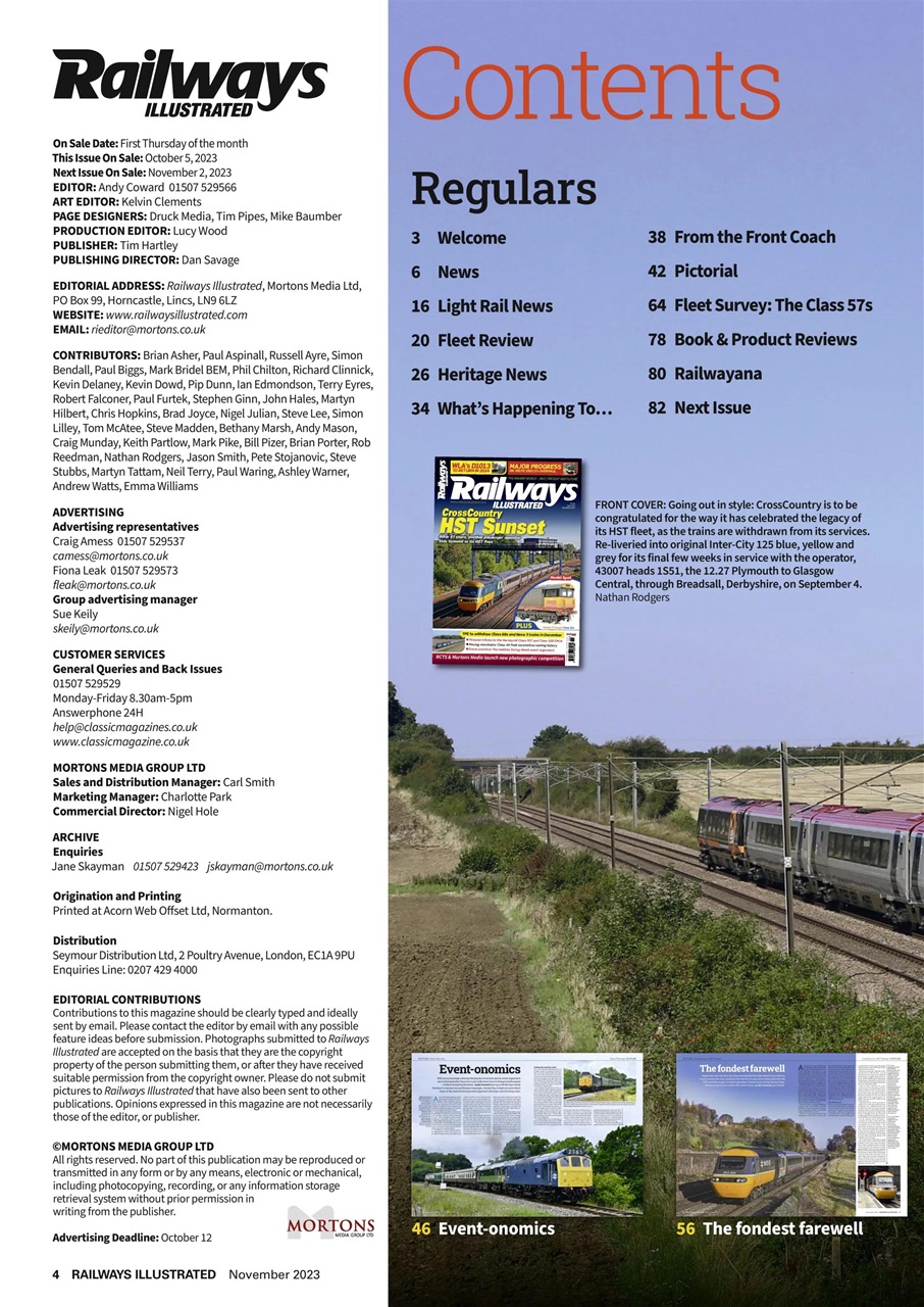 Railways Illustrated Preview Pages