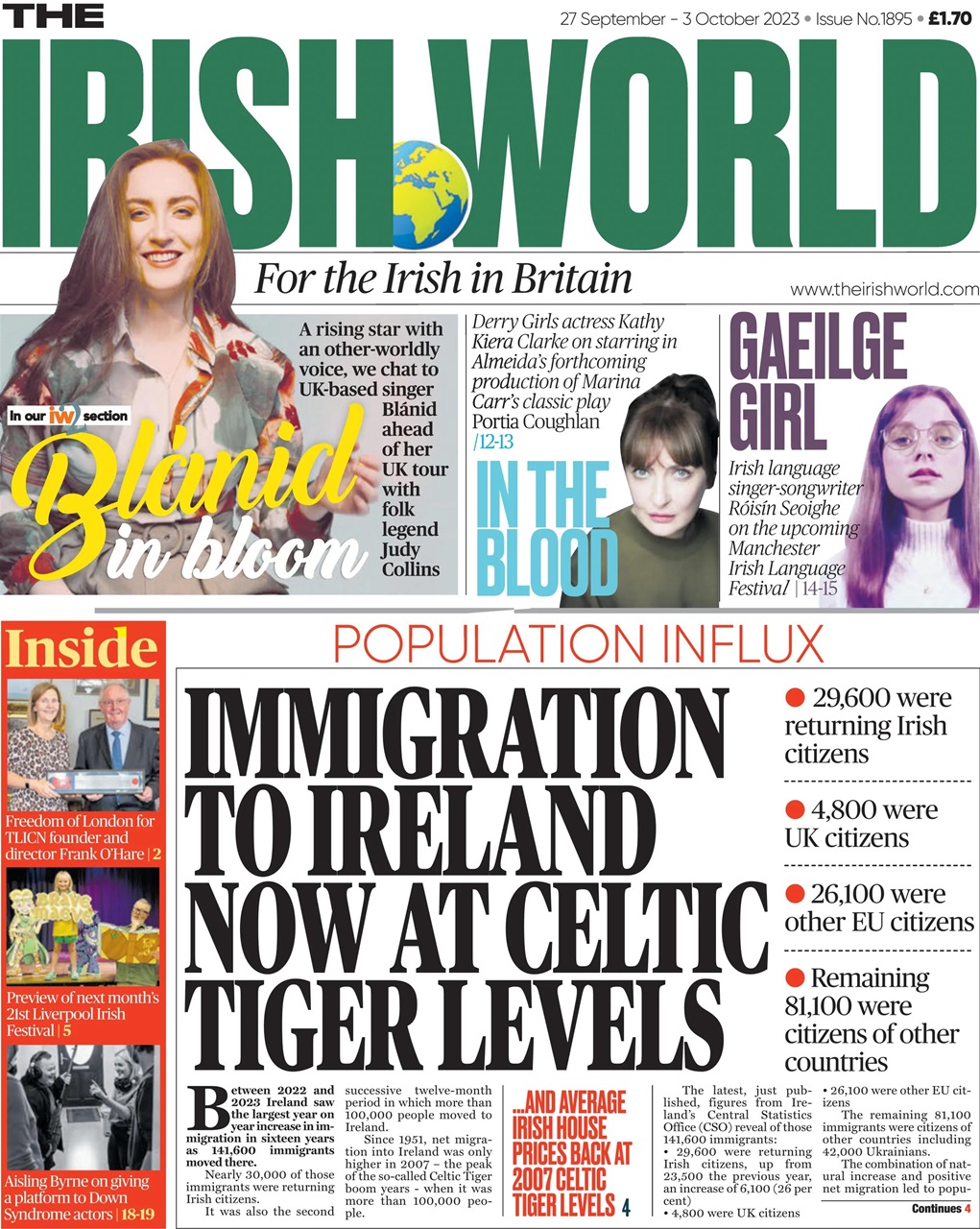 Irish World Preview Pages
