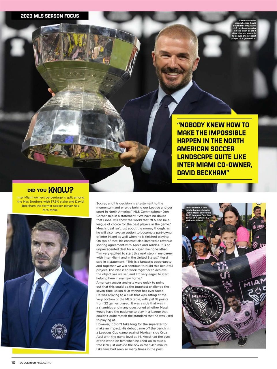 Soccer 360 Preview Pages