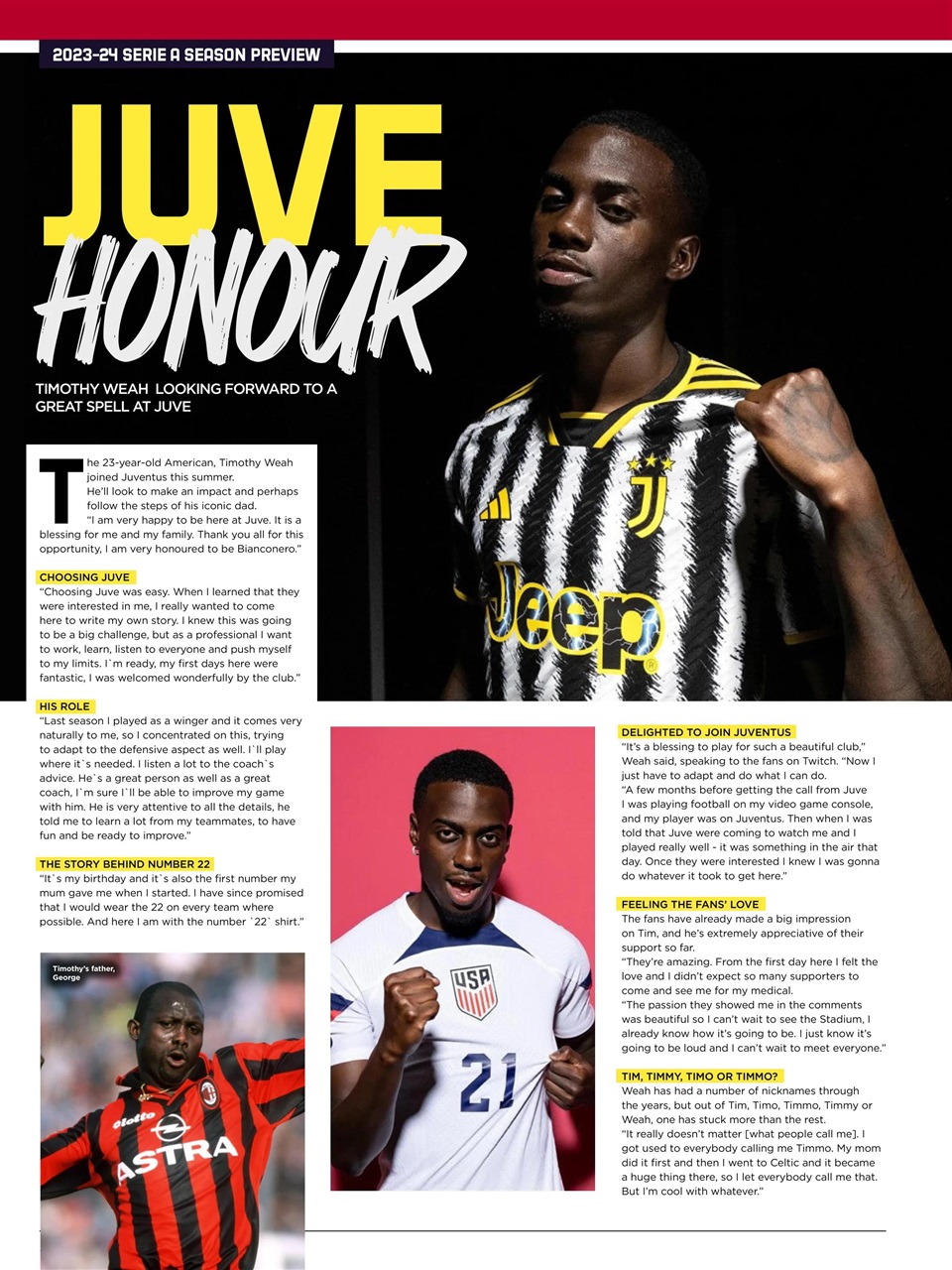 Soccer 360 Preview Pages