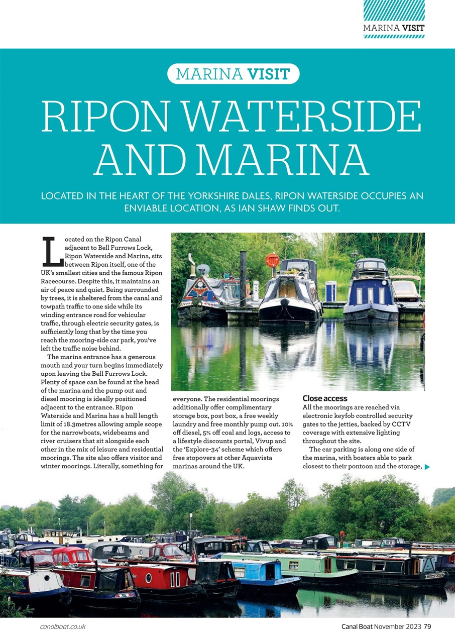 Canal Boat Preview Pages