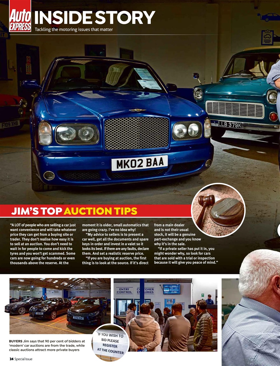 Auto Express Preview Pages
