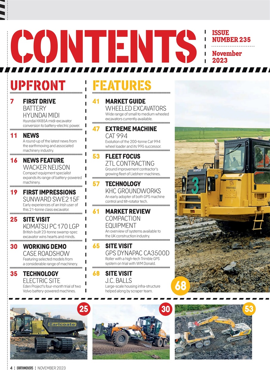 Earthmovers Preview Pages