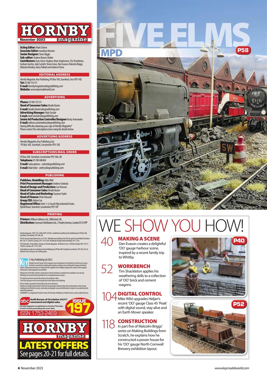 Hornby Magazine Preview Pages