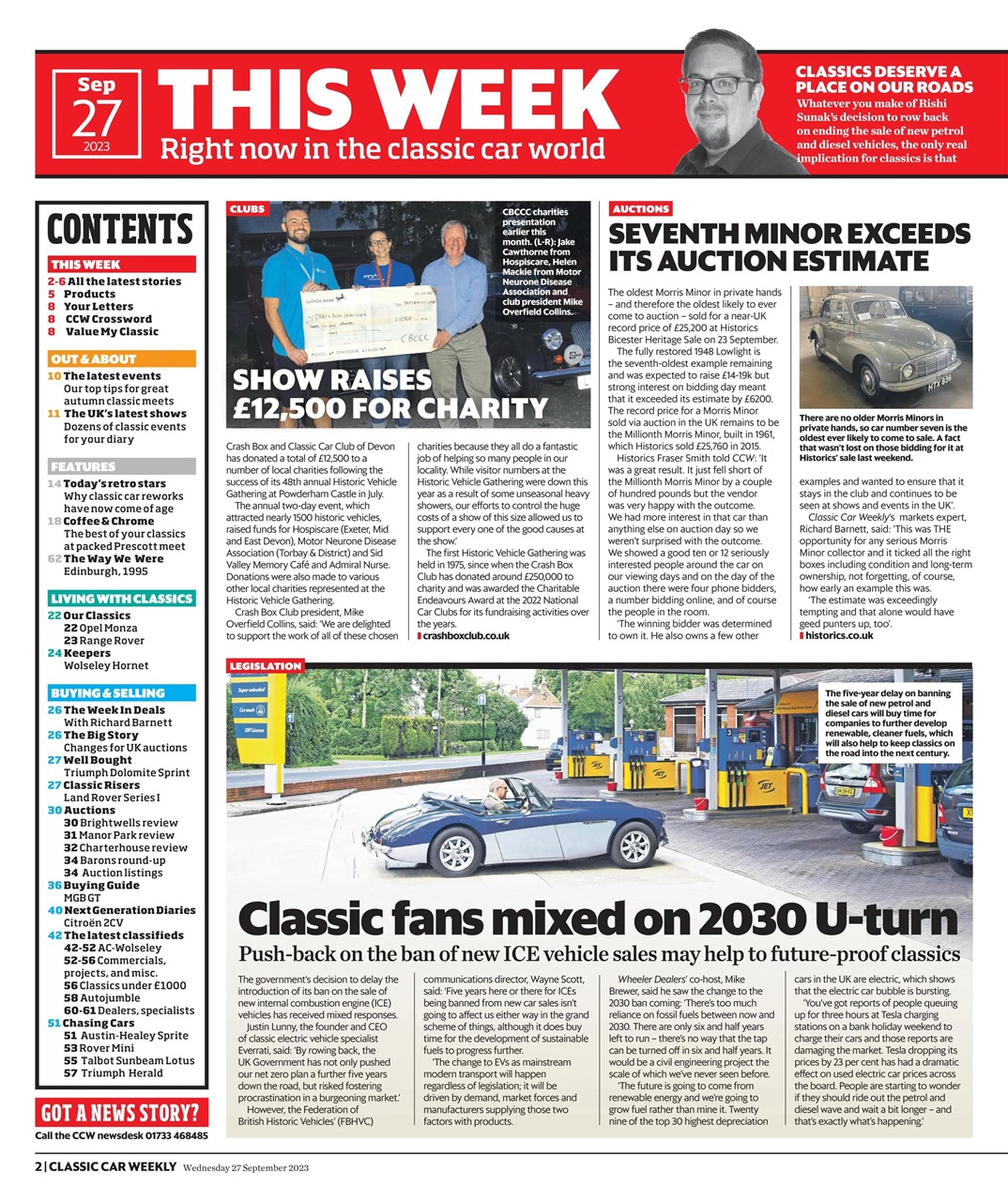 Classic Car Weekly Preview Pages
