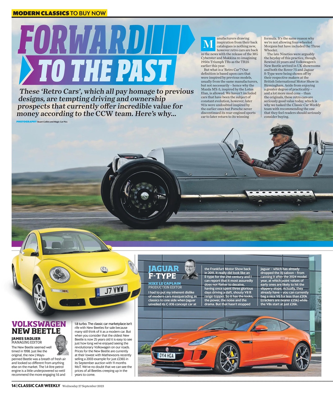 Classic Car Weekly Preview Pages