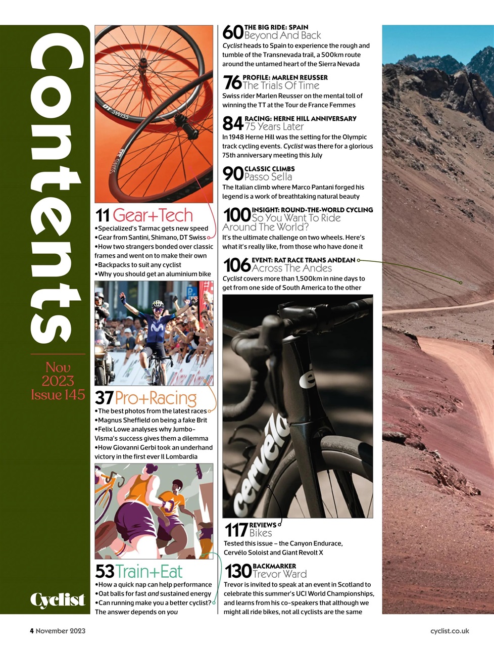 Cyclist Preview Pages