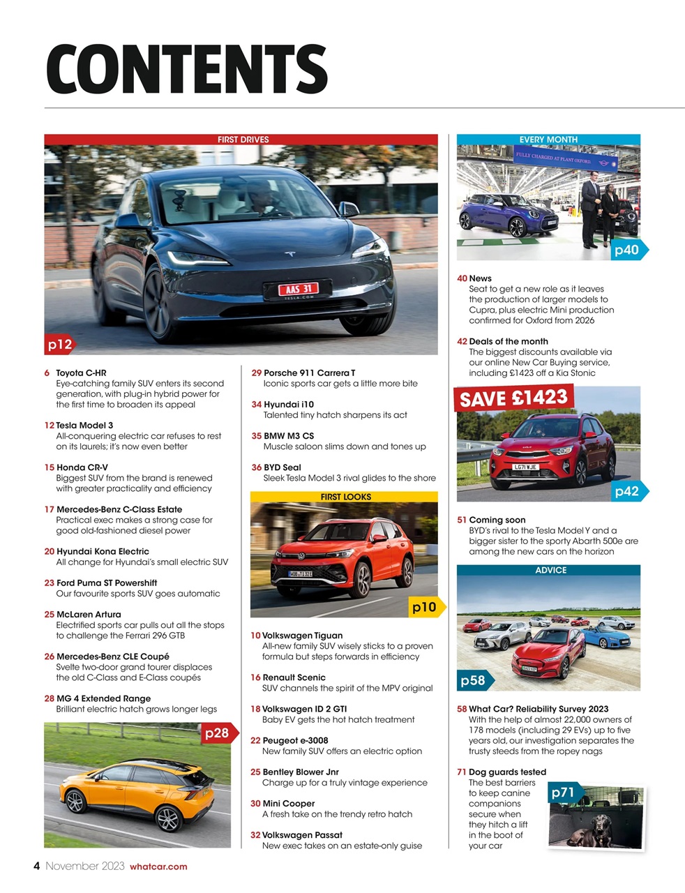 What Car? Preview Pages