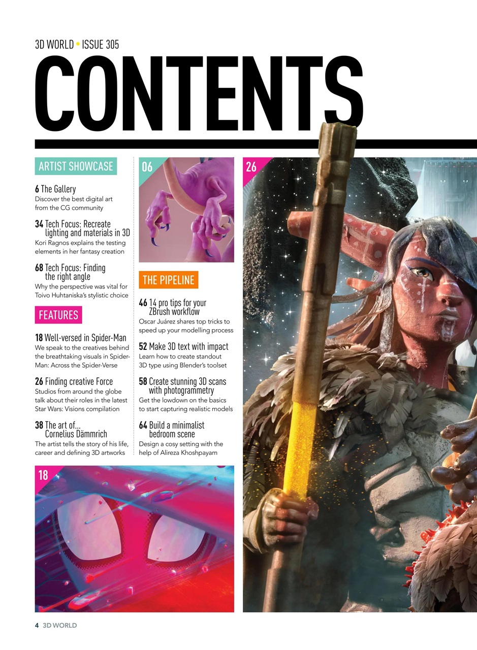 3D World Preview Pages