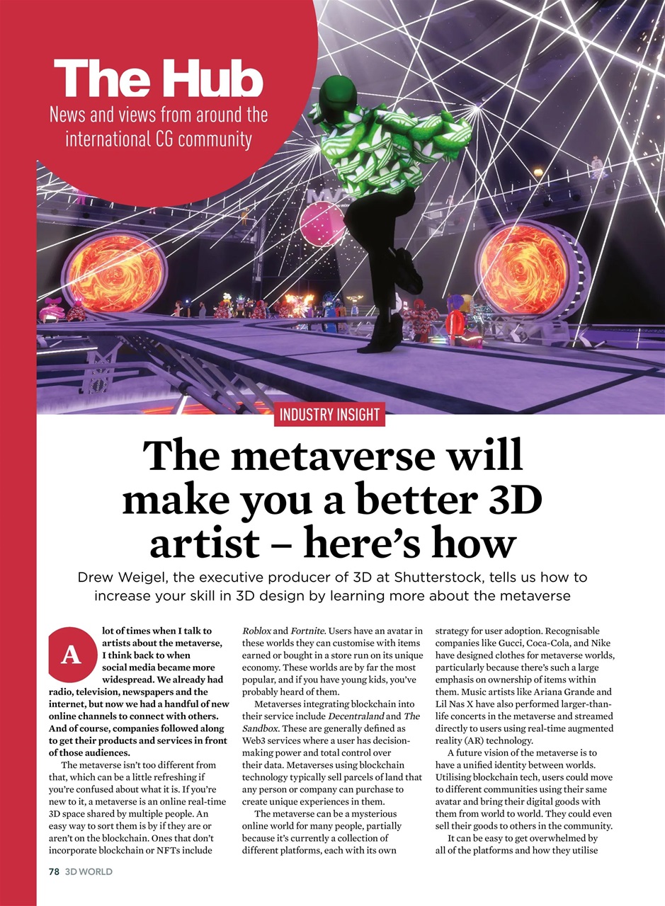 3D World Preview Pages