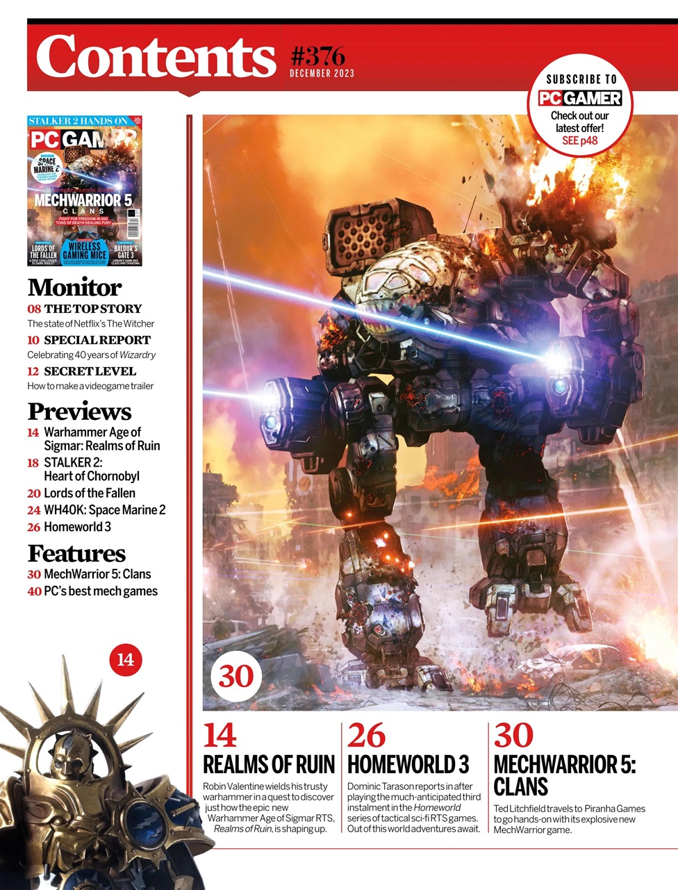 PC Gamer (US Edition) Preview Pages