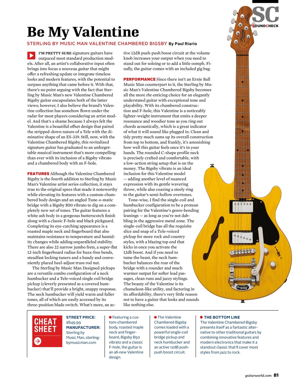Guitar World Magazine December 2023 Back Issue