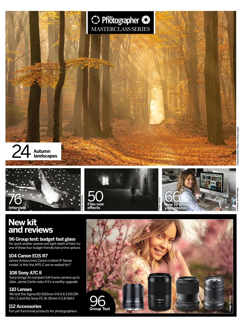 Digital Photographer Preview Pages