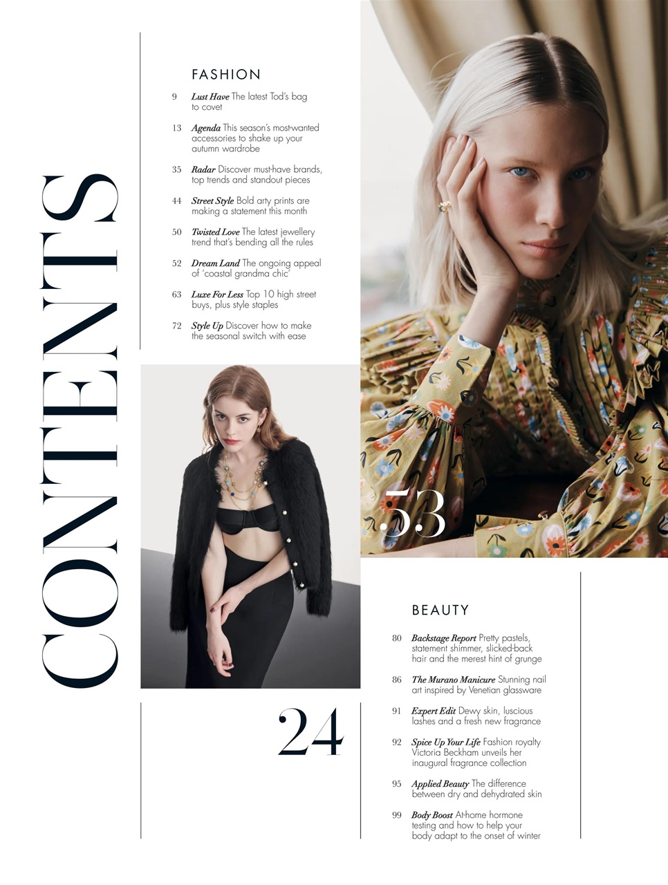 Hello! Fashion Monthly Preview Pages