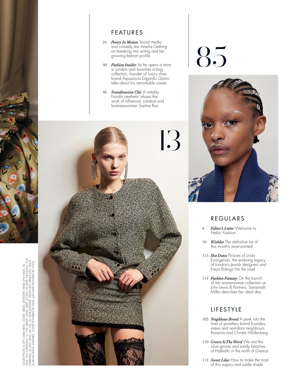 Hello! Fashion Monthly Preview Pages