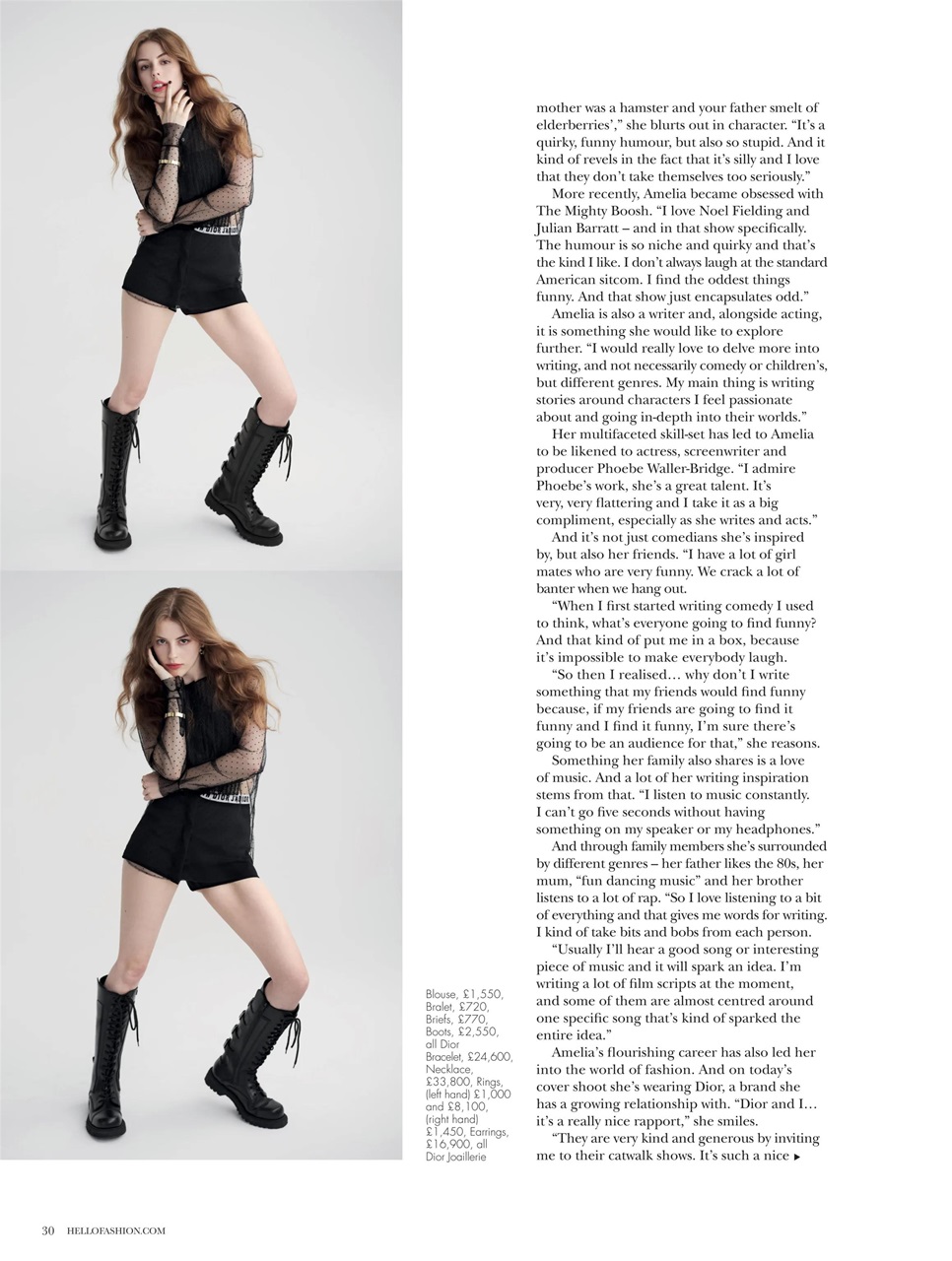 Hello! Fashion Monthly Preview Pages