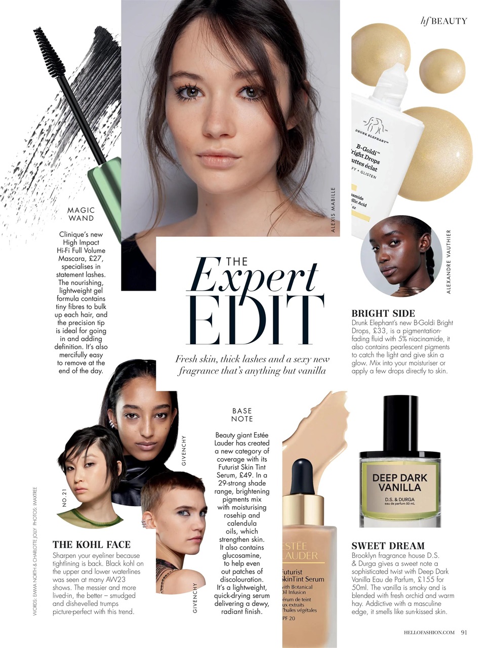 Hello! Fashion Monthly Preview Pages